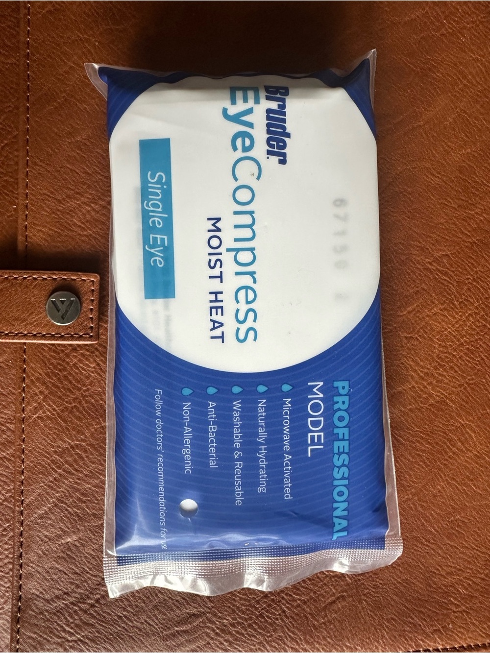 Bruder Eye Compress Moist Heat Single Eye Compress - professional model